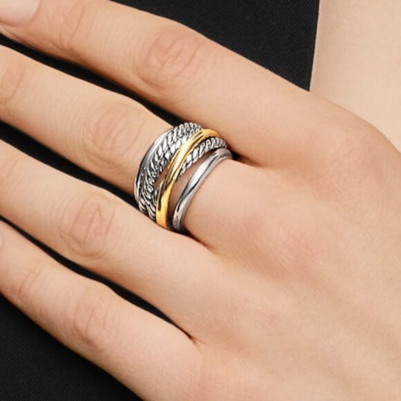 David Yurman Crossover Ring - Picture 1 of 16